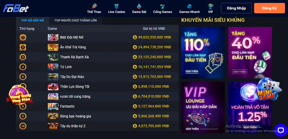 Khuyến mãi chào mừng 1win game